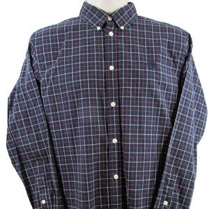 Chaps Boy Plaid Long Sleeve Button Down XL (18-20)
